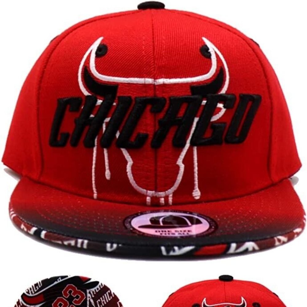 Chicago Premium Youth Drip Snapback Hat